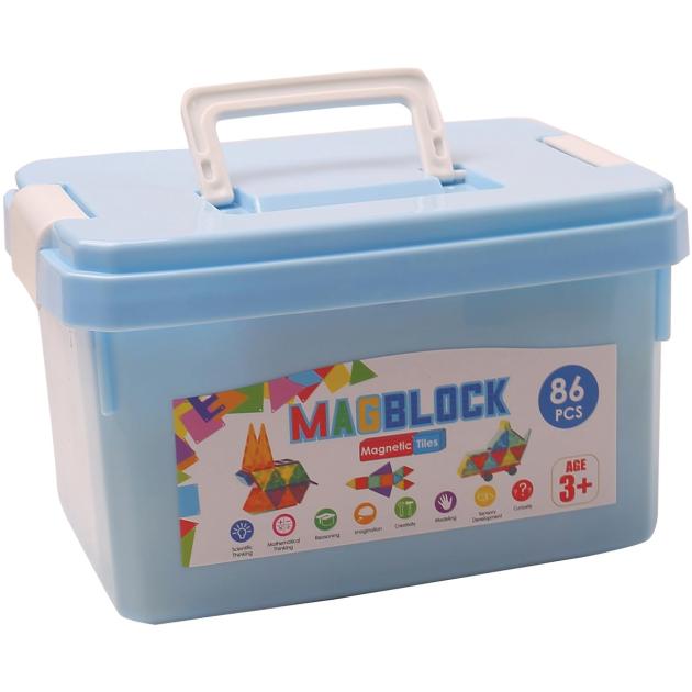 86 Parça Manyetik Yapı Blokları - Tamamı Mıknatıslı